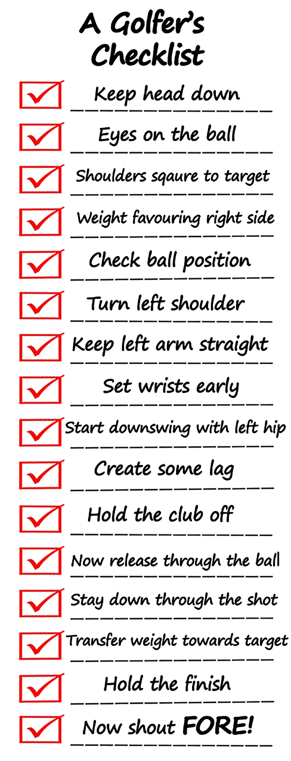 golf-checklist