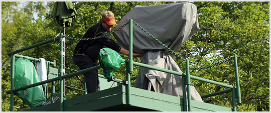 Camera Stand at Augusta